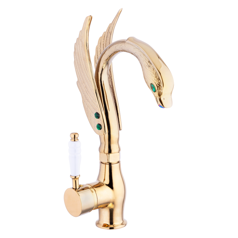 LPD Mix Ördek Lavabo Bataryası Gold LPD Mix Ördek Lavabo Bataryası Gold