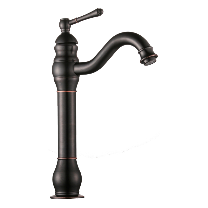 LPD Royal Çanak Lavabo Bataryası Siyah (Uzun)