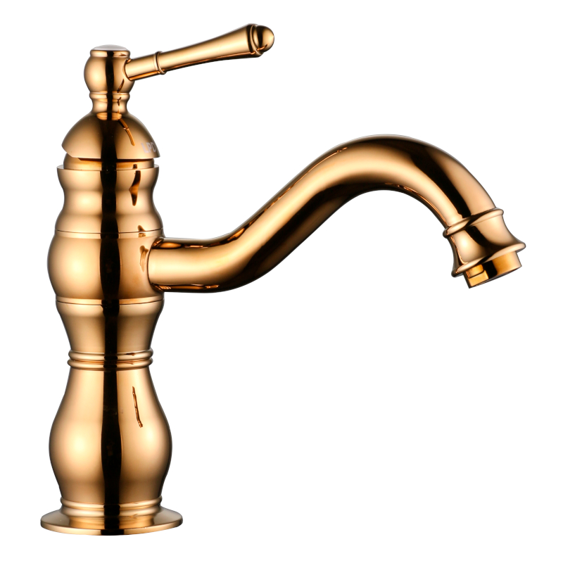 LPD Royal Lavabo Bataryası PVD Gold (Kısa)